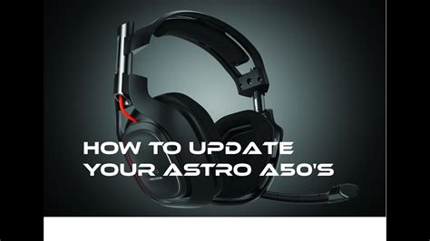 Solution 4 Update Firmware. . Astro a50 update firmware manually